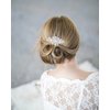 Women's Flower Crystal Bride Wedding Hair Comb Hair Accessories Art Deco Floral Bridal Side Combs Headpiece for Women, Brides Hair Accessories