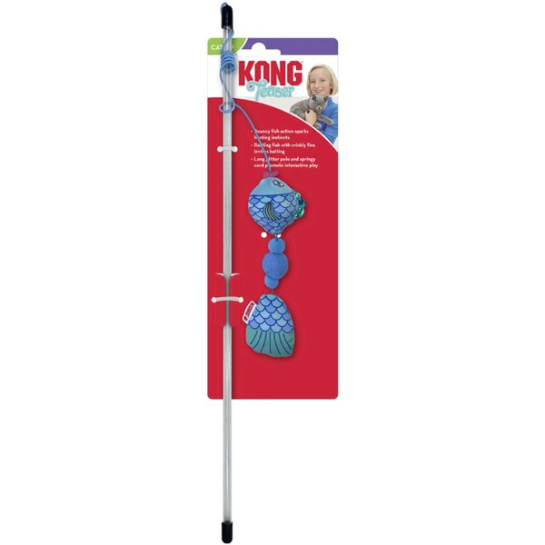 Kong Company 38751700: Teaser Scrattles Fish Cat Toy