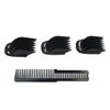 USonline911 3 Piece Set (9mm 12mm 16mm) Haircut Blade Guards Replacement for Philips Norelco Multigroom MG5740 MG5750 MG5760, with Small Beard Comb Black
