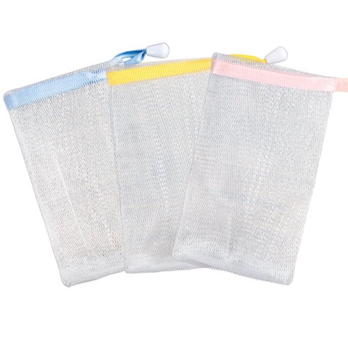 MAQIHAN 9PCS Soap Bag - Mesh Soap Bag Exfoliating Mesh Soap Pouch Mesh Soap Saver Bag Bubble Foam Net Bubble Net Soap Net Soap Saver Pouch Bar Soap Pouch Foaming Net for Bathing Shower