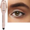 Champagne Eyeshadow Stick, Shimmer Cream Single Eyeshadow Pencil High Pigmented Eye Shadow Brightener Stick, Hypoallergenic Waterproof Long Lasting Highlighter Stick Create Multi-Dimensional Eyes Look