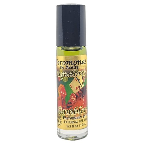 Gamblers Pheromone(Jugadores Feromnas En Aceite)-Roll on Perfume Oil 10ML