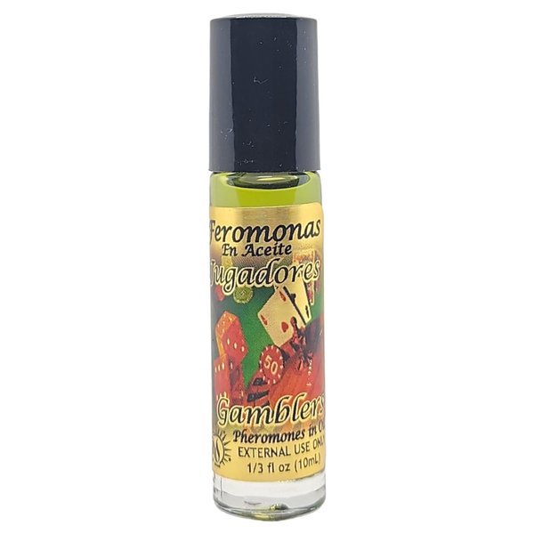 Gamblers Pheromone(Jugadores Feromnas En Aceite)-Roll on Perfume Oil 10ML