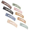 COHEALI Girls Hair Accessories 18 pcs Clamps Birthday Matte for Square Pin Girls Metal Clips Bobby Women Simple Accessories Girl Snap Barrettes Small Woman Hair Girl Hair Accessories