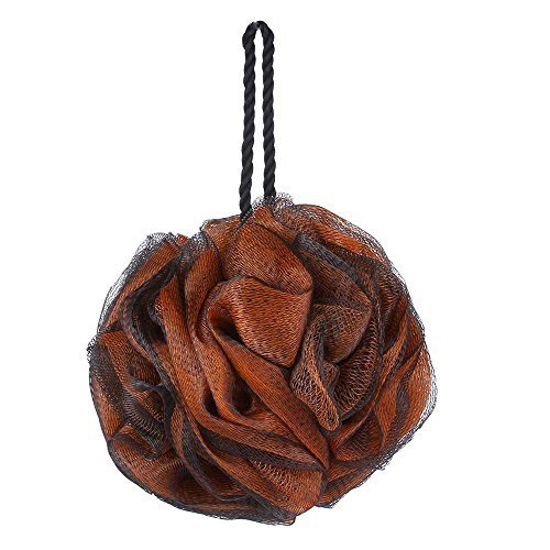 Loofah Bath and Shower Sponge Pouf, Mesh Brush Ball Exfoliating Body Scrubber Ball Pack of 4 (60g/pcs)