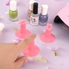 AUEAR, 10 Pack Plastic Finger Stand Support Finger Rest Holder for Nail Art Design Painting Salon