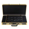 Gdrasuya10 Professional Barber Case Stylist Tool Box Organizer Portable Barber Carrying Case Salon Barber Case Traveling Case With Handle and Numlock for Clippers Trimmers Scissors Combs Tools