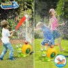 TANSAR Sprinkler for Kids Outdoor Toy Play, Water Sprinkler Baseball Toy, T Ball Set for Toddlers 2-4, 2 in 1 Snail TBall Set, Summer Fun Water Toys for Kids Outside, Birthday for Boys Girly Ages 4+