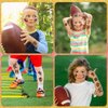 SUNAI 135Pcs Glitter Style Football Temporary Tattoos - Perfect for Football Birthday Party Decorations, Favors, Supplies, Gifts Goodie Bag Fillers, 12 Sheets