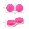 Aoutrow 16 Pack Contact Lens Case Box, Mini Contact Lens Case, Colorful Bulk Box Holder Container, Contact Lens Case Set