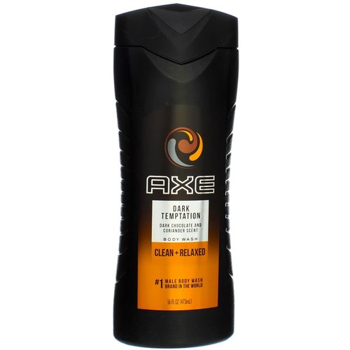 Axe Body Wash, Dark Temptation, 16 fl oz (9 pack) (Bundle)