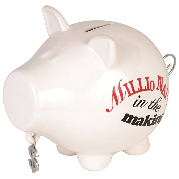 Salt&Pepper™ OINK! SMALL MILLIONAIRE MONEY BOX