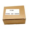 Harris Hardware TP2100 Toilet Partition Die Cast Zamac Complete Outswing Door Hardware Set, 1 in. Door 1-1/4 in. Pilaster