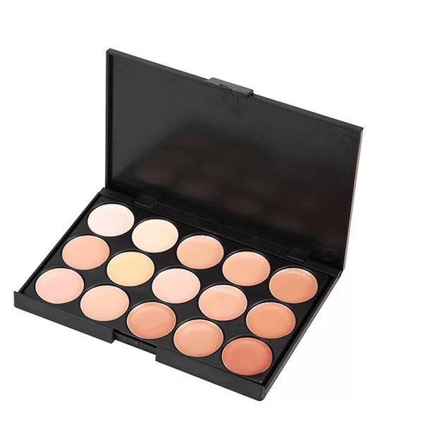 FantasyDay Cream Concealer Palette, 15 Colors, Full Hydrating Coverage, Corrects Dark Circles, Acne Blemish #2