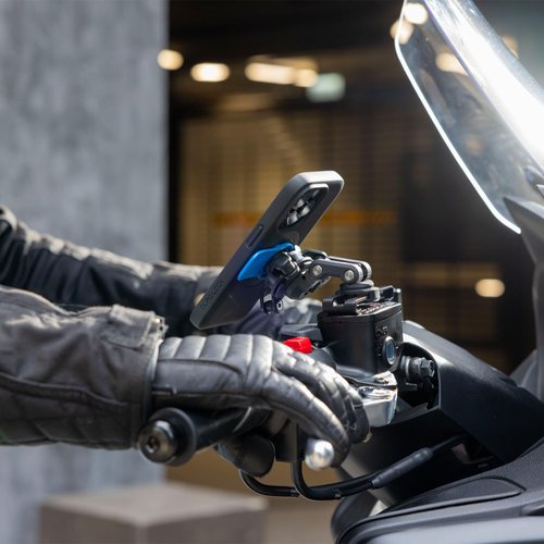 Quad Lock Brake Reservoir Motorcycle Mount - Compatible MAG and Original Cases for Motorcycle Phone Mount Holder