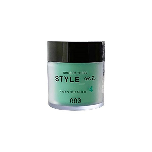 Number Three style Me Medium hard grease hair wax 50g