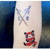 Premium Ninja Tattoos, Karate Party Favors, Temporary Tattoo