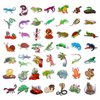 100 Pack Reptile Stickers, Reptile Party Favors, Birthday Decorations