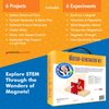 Dowling Magnets Science Discovery Kit: Electric Motor Generator. Science Experiments/Science Lab/Engineering Kit/STEM Kit/Physics for Kids and Teens/Electric Generator Kit. Item 731101.