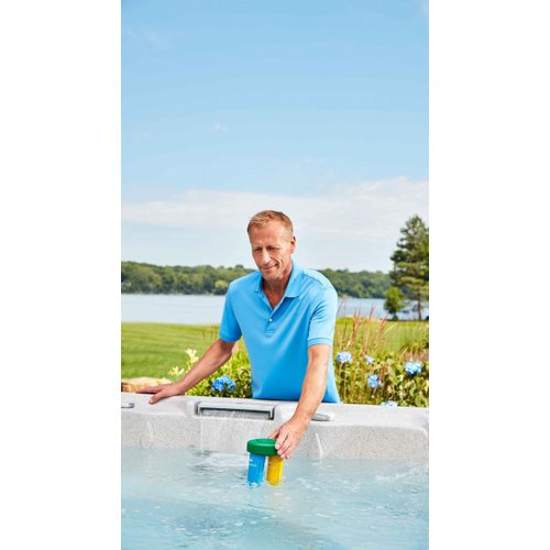 FROG Serene Mineral Replacement Cartridge for Hot Tubs for use only with FROG Serene in-Line and Floating Sanitizing Systems for Spas up to 600 gallons, Quick and Easy Hot Tub Sanitizer