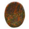Unakite Worry Stone Crystals and Healing Stones - Worry Stones for Stress Relief Gifts - Piedra Crystal Fidget for Meditation, Calming, Relaxation - Unique Stocking Stuffers and Birthday Gifts for Women, Men