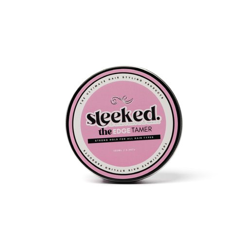 Sleeked. Edge Tamer | No Flakes | Actual 24-Hour Strong Hold Edge Control Gel | Infused with Strengthening Castor Oil | Controls Edge All Day | For All Hair Types Edge Control, Pink