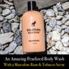 Pete & Pedro DESPERADO BODY WASH For Men - Rum & Tobacco Scented Moisturizing Men's Shower Bodywash | Has Activated Charcoal & Helps With Dry Skin | As Seen on Shark Tank, 12 oz.