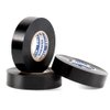 Electrical Tape Black Vinyl PVC-3 Pack 0.75 in 65 FT Waterproof Electric Tape Flame Retardant Electric Insulation Tape for Home Outdoor Electric Insulating Wire Wrapping Electrical Protection