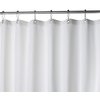 Creative Scents Fabric White Shower Curtain for Bathroom - Spa, Hotel Luxury Matt Waffle Weave Square Design, Water Repellent, 230 GSM Weighty Cloth, 72" x 72" for Decorative Bathroom Curtains