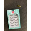 Kooyou Classic Natural False Eyelashes,Cat Eye Lashes Volume Fox Eyelashes,Natural Brown&black Mix Matter PBT,3D Curl Thick Fake Eyelashes,Reusable Adhesive Eyelashes,#Q12 Includes 5 Pairs of Lashes