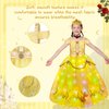 LOYO Princess Dresses for Girls, Princess Costume for Girls with Crown, 11Pcs Princess Dress Up for Girls Toddler Age 3-8 (3-4 Years)