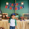 Kitticcino Baseball Happy Birthday Banner Sports Theme Birthday Party Decorations Carnival Baseball Birthday Party Supplies Party Favors