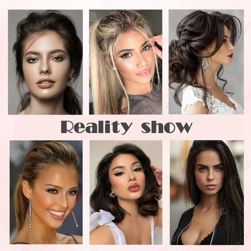 RUSTAMM Hair Bun Invisible False Hair Clip Hair Comb Bump It Up Volume Hair Base Fluffy Hair Pad Hair Extensions Styling Insert Tool for Women Girls Hairstyles Accessories Black Light Brown 2 Pcs