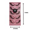 Cat Eye Lashes Mink Magnetic Eyelashes Natural Look 3D Curl Winged Natural Durable Makeup Realistic Self Adhesive Messy End Eye Elongated Thick False Eyelashes Soft Fake Lashe (5 Pairs Pack) (Style 2)