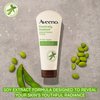 Aveeno Spa Day Gift Set, Full Body Skincare Set with Positively Radiant Face Scrub, Daily Moisturizing Body Lotion, & a Pair of Single-Use Skin Relief Hand Masks, Non-Comedogenic, 3 Items