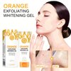 Orange Exfoliating Gel, orange exfoliating gel scrub,Deep Cleansing Moisturizing Facial Exfoliator, Size 50ml, 1.7 Fl Oz (2 PCS)