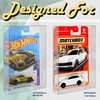 MALKO Hot Wheels & Matchbox Protector Display Case for Carded 1:64 Mainline Diecast Cars - 10 Pack | Assembly Required