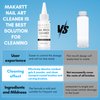 Makartt Nail Art Brushes Cleaner: Nail Polish Brush Bristles Restorer, Acrylic Nail Art Brush Cleaner Liquid for Solid Gel Polish/Nail Art Liner/Builder Gel/Dip Powder Manicure Brush - 70ml/2.36 Fl.oz