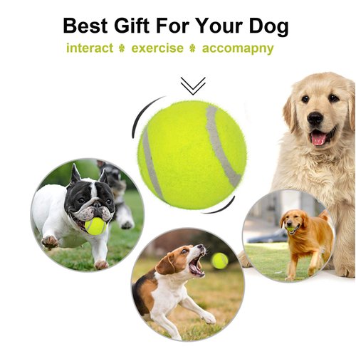 KARMARS Product 20 Pack Tennis Balls for Small Dogs,Pet Toys for Playing and Training,2 inch(5cm)