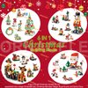 Christmas Advent Calendar 2024, 6 in 1 Building Blocks, 24 Days Countdown Calendar Toys for Kids, Christmas Building Toys Party Favors, Kids Christmas Gifts for Boys & Girls