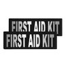 Dogline Removable First Aid Kit Patches with Hook Backing for Harnesses and Vests for Dogs XS