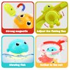 Light Up Bath Toys for Toddlers, Magnetic Fishing Games Baby Bathtub Toy for 1-3 4-6 Year Old, Shower Water Pool Toys for Kids Boys Girls Baby Infant Christmas Birthday Gifts