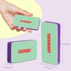 Nail Shiner Buffer Blocks - 2 Sided Shining Nail Polisher Sponge Buffing Block File 400/3000 Grit Manicure Nail Art Tools 2Pcs