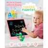KOKODI 12 Inch LCD Writing Tablet with Anti-Lost Stylus, Erasable Doodle Board Colorful Toddler Drawing Pad, Car Travel School Games Toys for 3 4 5 6 7 8 Kids, Birthday Gift for Girls Boys Adults Pink