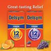 Delsym Cough Suppressant Liquid, 3 Ounce (Grape, Adult), 3 Fl Oz