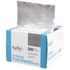 ForPro Professional Collection Embossed Foil Sheets 500S, Aluminum Foil, Pop-Up Dispenser, for Hair Color Application and Highlighting Services, Food Safe, 5” W x 10.75” L, 500 Count
