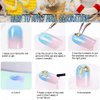 2 Boxes Summer Beach Nail Art Rhinestones Accessories Ocean Theme Shell Starfish Conch Nail Studs Sea Series Nail Art Rivets Charms Supplies for Nail Art Designs DIY Manicure Decoration（1-2）