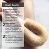 Ginger Chi Dry Brush for Skin, Dry Brushes for Body - Natural Bristle Brush for Dry Brushing Skin (Jute Dry Brush)