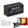 BrightFun Hazard Warning and Turn Signal LED Flasher Relay Module, Fix Hyper Flash Created by LED Bulb Replacement, Replace LM487 10383321 15231201