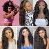 Adjustable Elastic Bands for Wigs and Lace Frontals - 4 Pcs Melt-Resistant Grip Bands, Edge Wraps to Lay Edges and Keep Wigs in Place
